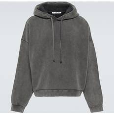 Acne Studios Clothing Acne Studios Faded cotton hoodie black