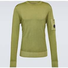 C.P. Company Stickade tröjor C.P. Company Wool sweater green