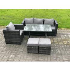 Garden & Outdoor Furniture Fimous PE Garden Dining Set