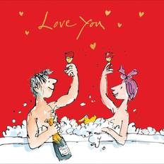 Valentines Day Cards & Invitations Woodmansterne Quentin Blake Love You Cheers! Valentine's Day Card Valentines Greeting Cards