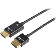 Hdmi-kabel Tunn Guldpläterad 5m Hdmi