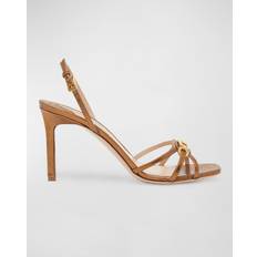 Copper - Women Slippers & Sandals Tom Ford Copper Lizard Whitney Heeled Sandals 1Y005 Bronze IT