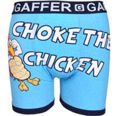 Men - Turquoise Men's Underwear Gaffer Boxers Chicken