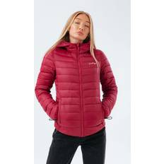 Lightweight Puffer Jacket Burgundy