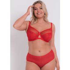 Red Bras Curvy Kate Victory Balcony Bra Poppy Red