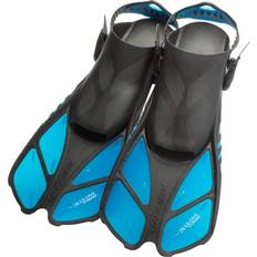 Cressi Cressi Short Adjustable Fins Bonete Translucent Aquamarine, Man 9/13 Lady 10/14 42/47