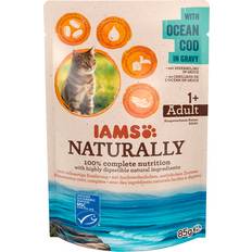 IAMS Katter Husdjur IAMS Naturally Adult Cat Havstorsk In Gravy 85 g