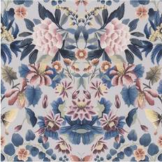 Ikebana Damask Wallpaper