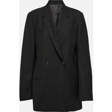 Wool Blazers Toteme Black Double-Breasted Blazer BLACK DK