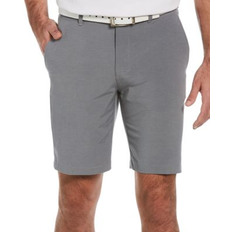 Golf - Grey Shorts PGA tour Men's Horizontal Textured Golf Shorts - Dk Grey Heather Gray