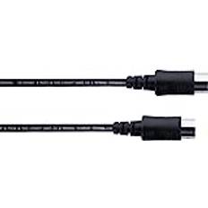 Cordial MIDI Forbindelsesledning MIDI-Male 1 m Sort 1m