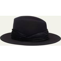 Velvet Hats Eugenia Kim Blaine Wool Fedora Hat w/ Velvet Band