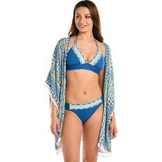 Swimsuit Cover-Ups & Sarong Wraps La Blanca Scarf City Kimono Women's Swimwear