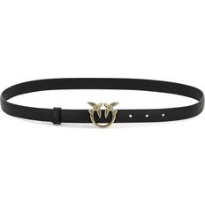 Femme - Rose Ceintures Pinko Fine Ceinture Love Birds Nero Donna - Black