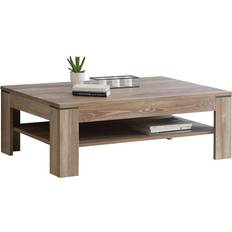 Forte Perkhill 120 cm Brun Sort Sofabord