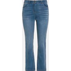 Damen - Wolle Jeans Ulla Popken Straight Leg Mandy Fit Stretch Jeans blue