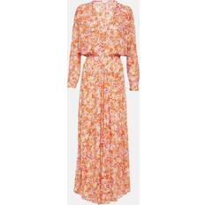 Ilona Floral Midi Dress - Pink