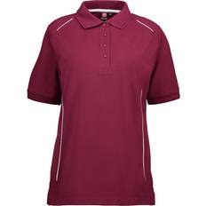 Dame - Polo T-shirts ID Pro Wear Dame Polo T-shirt - Bordeaux