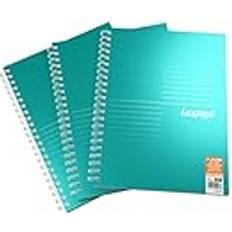 Silver Calendar & Notepads Silvine Luxpad Metallic A4+ FSC Wirebound