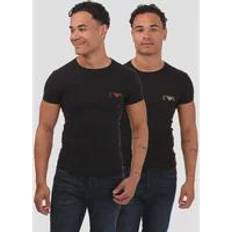 Armani Man T-shirts Armani Men's Mens Pack T-Shirts Black 40/Regular