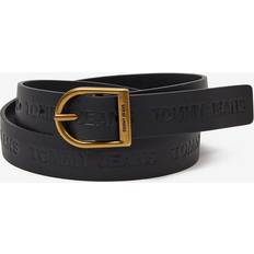 Viscose Belts Tommy Jeans Logo Fashion Belt Black