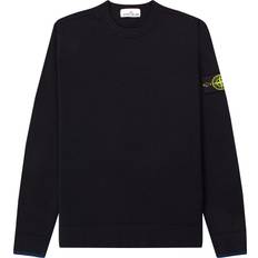 Stone Island Crewneck Stretch Wool Knit Navy