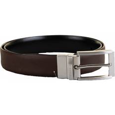 Ted Baker Accessoires Ted Baker Mens Reva Reversible Texture Belt Choc Colour: Brown