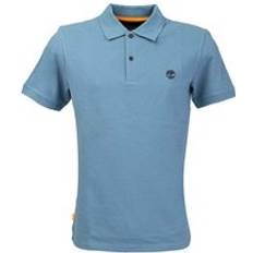 Timberland Polo Shirts Timberland Men's Mens Stretch Polo Shirt Blue 42/Regular