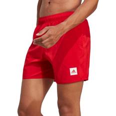 Adidas Punainen Uima-asut Adidas Solid Swim Shorts - Better Scarlet