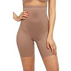 Roze - Vrouw Shapewear & Ondergoed Spanx Thinstincts High Waisted Mid Thigh Short - Dark Nude