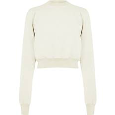 Rick Owens RICK OWENS DRKSHDW Pearl Cropped Sweatshirt GREY