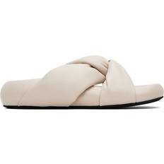 Marni Sko Marni Beige Tie Sandals 00W23 Seashell IT