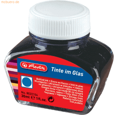 Blæk & Toner Herlitz Tinte im Glas 30 ml Königsblau