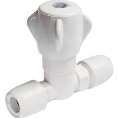 Plumbing Wavin Hep2O stopcock cold water 22mm white