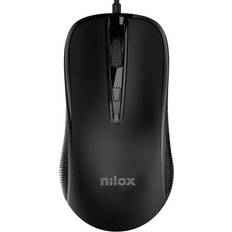 Ratones de Ordenador Nilox Mouse MOUSB1014 Black