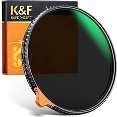 Camera Lens Filters K&F Concept 95mm Variable ND Filter ND2- ND400 High Definition Adjustable Fader Neutral Density Lens FiltersNano-X Series