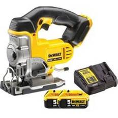 Dewalt DCS331N 18V xr Cordless Jigsaw with 2 x 5.0Ah Batteries & Charger