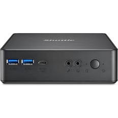 Computer Fissi Shuttle NC40U Barebone 0.84L Sized PC Nero 7305 Intel SoC 1.1 GHz