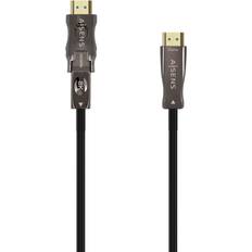 Aisens Cable Hdmi V21 AOC 8K60Hz 4K120Hz 444 48Gbps Negro 40M