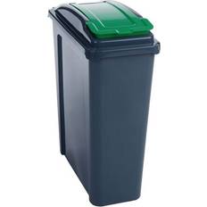 Cleaning Equipment & Cleaning Agents 25 Litre Recycling Bin With Green Lid- 510