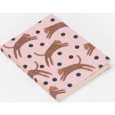 Caroline Gardner Leaping Leopard Multi Tab Notebook