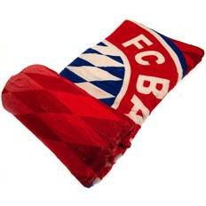 FC Bayern FC Bayern Munich Fleece Crest Blankets Red, White (170x130cm)