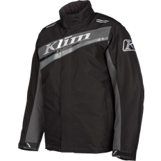 Klim Motorcykeljackor Klim Kaos Chaqueta para moto de nieve, negro-gris, tamaño para hombre