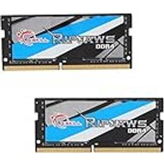 G.Skill Ripjaws Series 32GB (2 x 16GB) 260-Pin DDR4 SO-DIMM DDR4 3200 (PC4 25600) Laptop Memory Model F4-3200C18D-32GRS