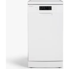 Dishwashers John Lewis JLDWW930 Slimline Dishwasher White