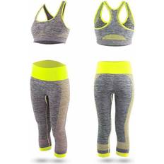 Nylon Yoga Equipment Aquarius Zodiac Fitness Women Yoga Sportswear Set, Small