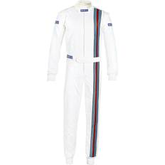 Motorcykelstativer på tilbud Sparco Racing jumpsuit VINTAGE R567 White