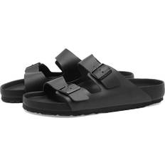 Birkenstock Snörning Sandaler Birkenstock Arizona Leather Sandals Womens Black