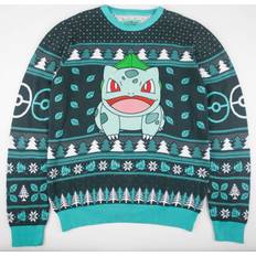 Pokémon Jumpers Pokémon Pokémon Bulbasaur Knitted Christmas Jumper