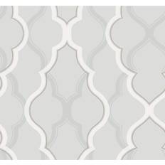 Wallpapers York Wallcoverings Double Damask Wallpaper Non-Woven in Gray/White, Size 27.0 W in s- Gray/White